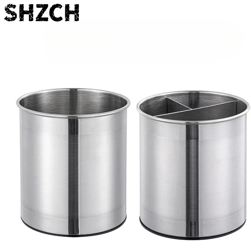 Stainless Steel Swivel Trash Can, Lidless Kitchen Waste Bin with Rotating Function, Multi-Purpose Storage Bucket for Home