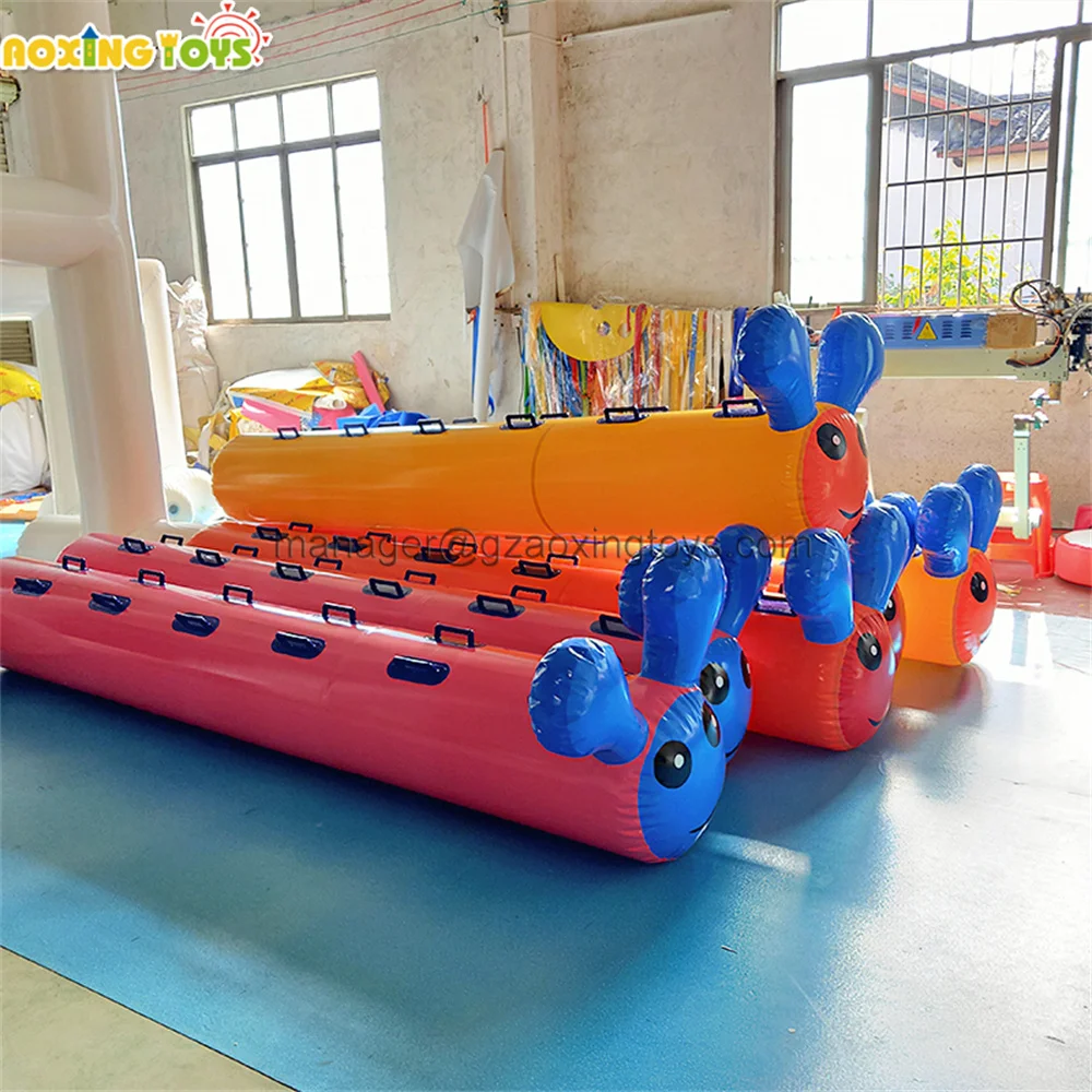 Outdoor Kids Opblaasbare Rups Race Sport Games Voor Team Building Carnaval Party School