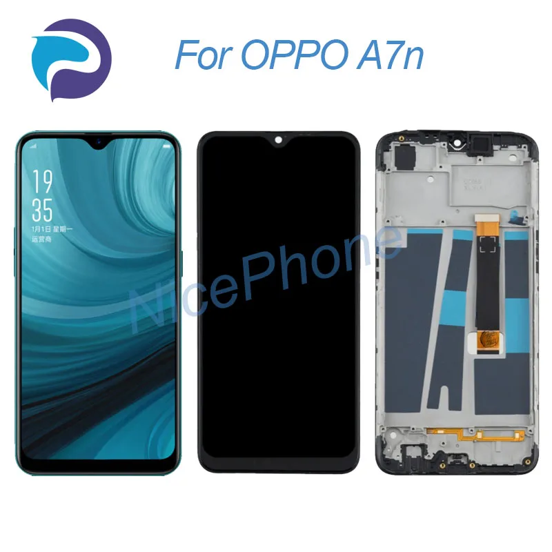 

for OPPO A7n LCD Screen + Touch Digitizer Display 1600*720 PCDM00, PCDT00 A7n LCD Screen display