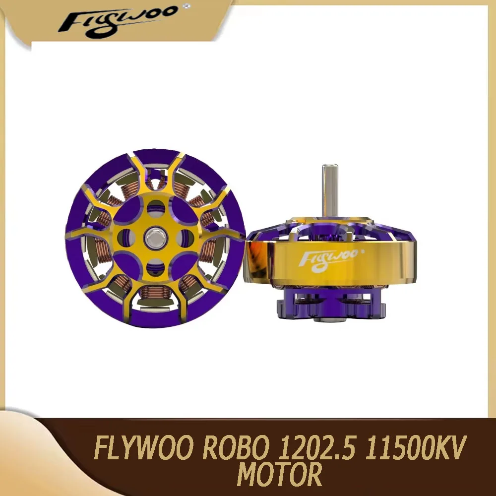 

Flywoo ROBO 1202.5 11500KV Motor High-Efficiency Brushless Motor for Ultralight Drone Builds