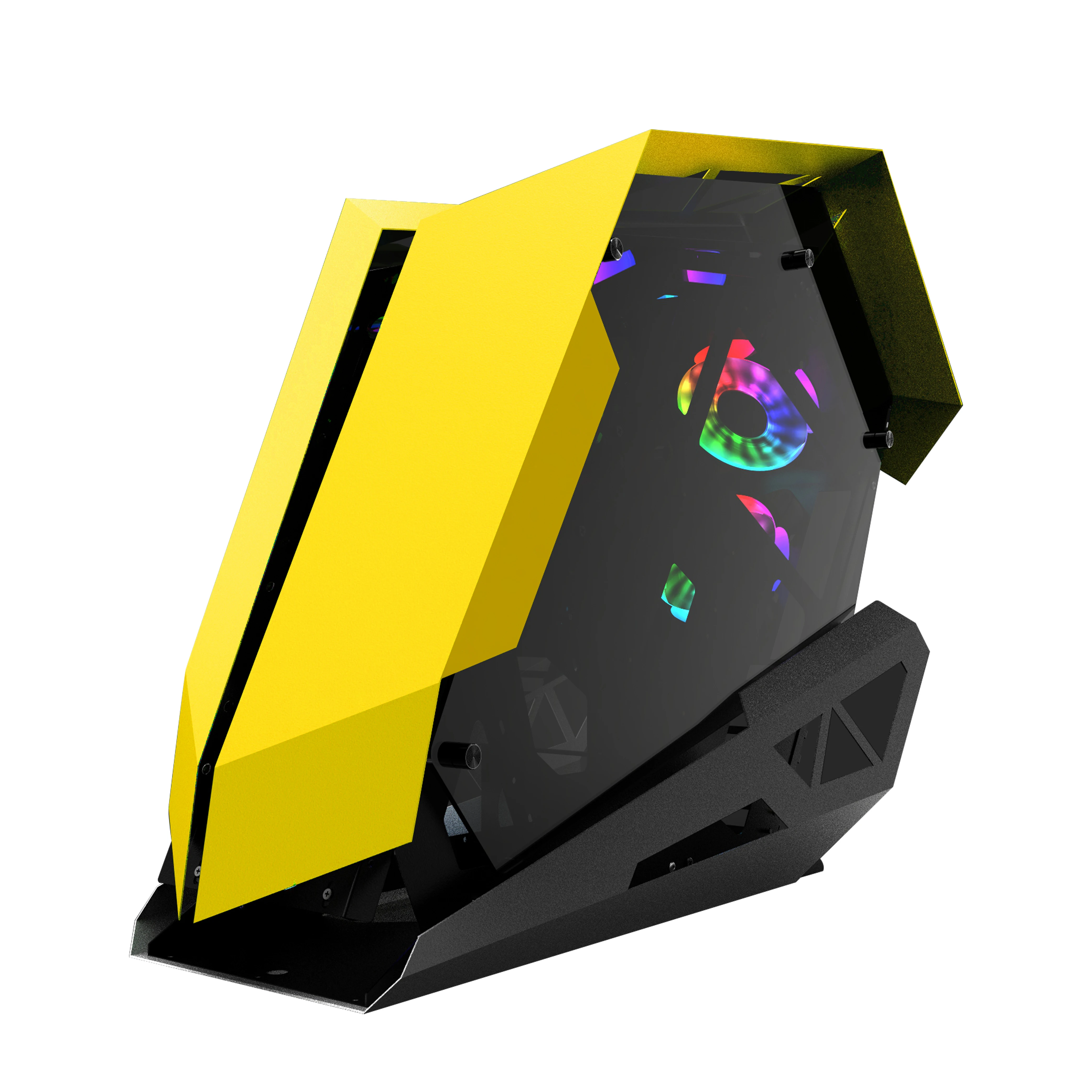 Suministro de fábrica LED Gaming PC CPU Enfriador de enfriamiento RGB Fan PC Gamer y otras cajas de computadora