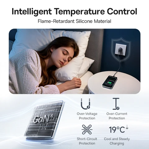 Зарядное устройство Baseus 30W USB-C с быстрой зарядкой PD3.0 QC3.0 PPS для iPhone 17 16 15 1 Pro Max, iPad, Xiaomi, быстрое зарядное устройство GaN