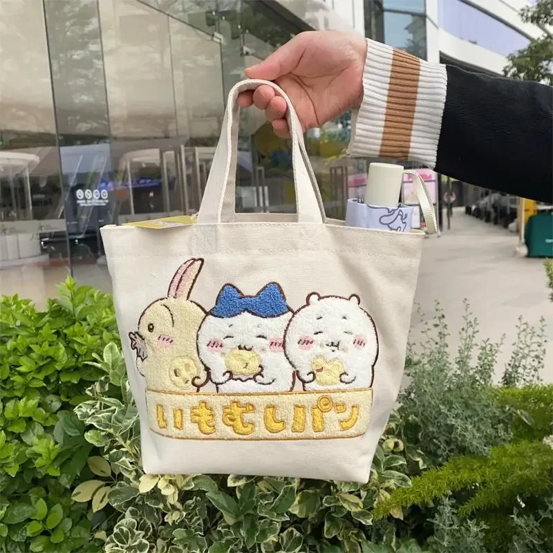 Chiikawa Little Eight Uzhic Kawaii Large Capacity Shoulder Bag Cute Cartoon Tot Bags Anime Figure view 2