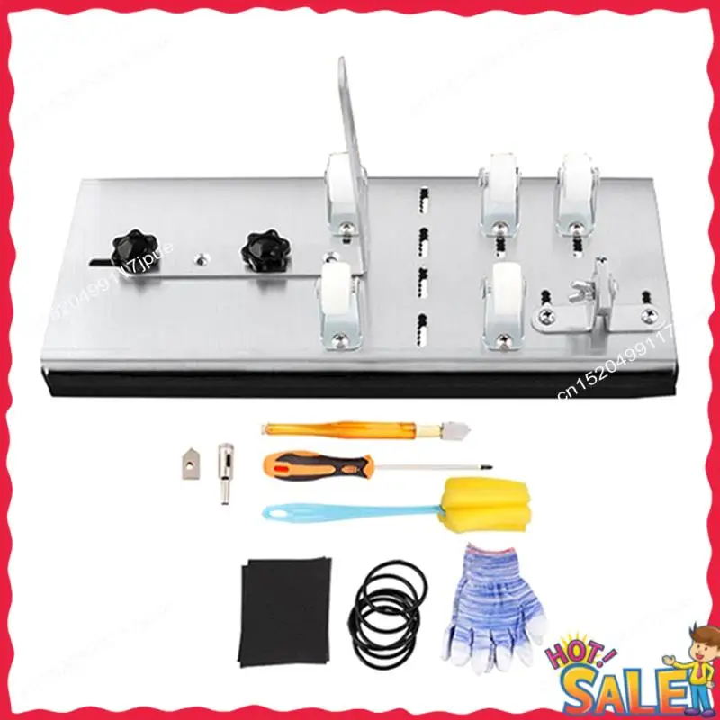 BOFO DIY Glass Bottle Cutter Tool Square Round Wine Beer Glass Cutter Machine For Beer Glass Cutting Bottles Holder Kit