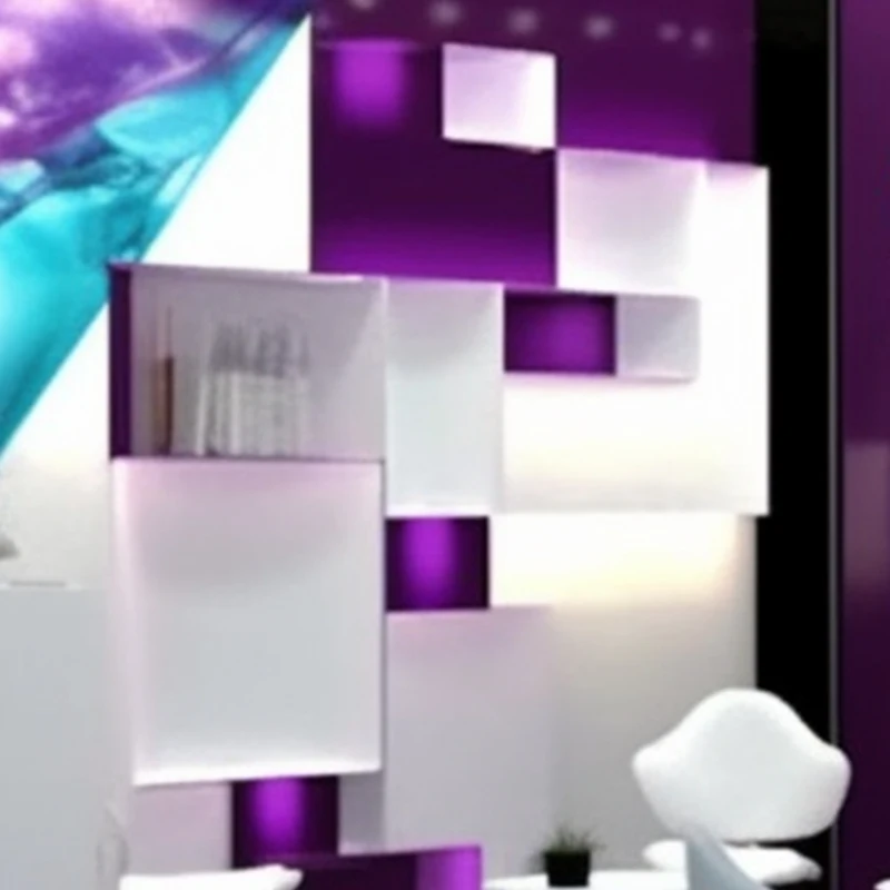 Sistema di visualizzazione per esposizioni commerciali Profilo in alluminio stampato Display per banner per cabina espositiva illuminata in tessuto