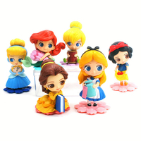 Disney Alice in Wonderland 11cm Action Figure Anime Mini Decoration PVC Collection Figurine Doll Toys Model for Children Gift