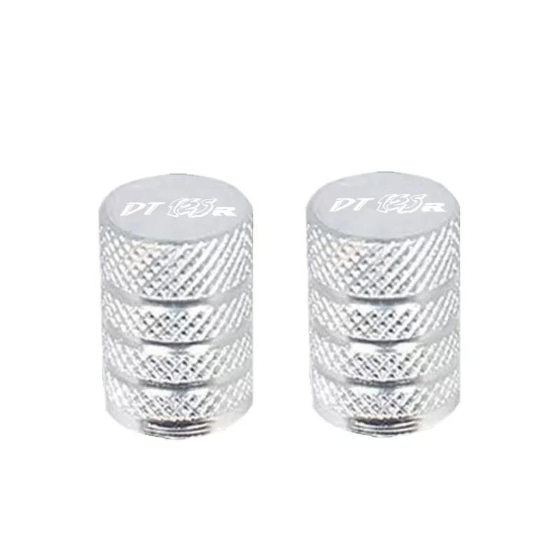 Para YAMAHA DT125R DT125RR DT125 R DT 125 1998 2000 2001 2002 2003 2004 motocicleta CNC vehículo rueda neumático válvula vástago tapas cubierta