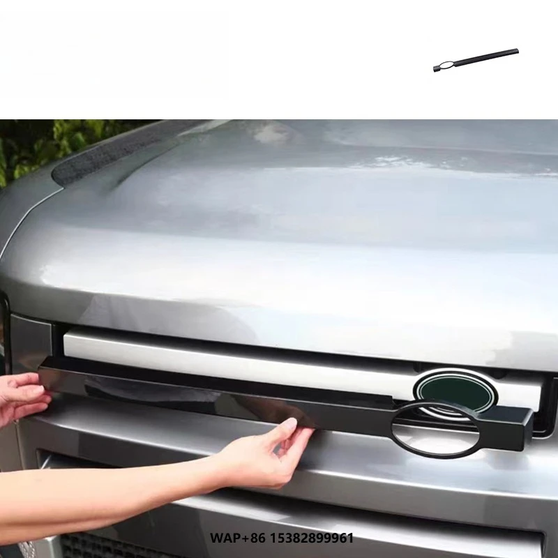 

Defender Carbon Fiber Material Front Grilles Cover for 2020-2023 Year 110/90 Car Grills Guard Bumper Grille Protection Exterior