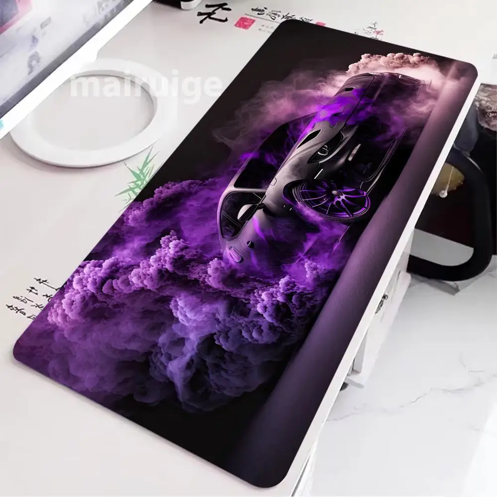 

Cool Car Mouse Pad Large Computer Office Table Mat XXL Rubber Non-slip Stitch Edge Keyboard Mats Long Desk Pads Game Accessories