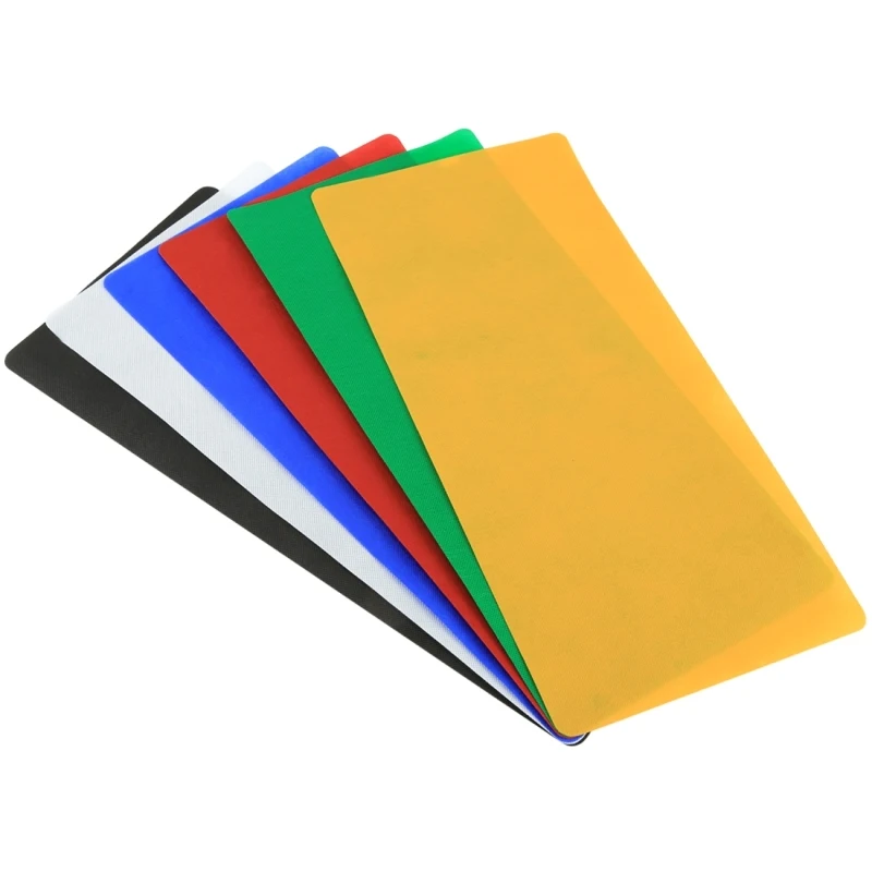 PULUZ 6 Colors Foldable Photography Backdrop Cloth Set Non-woven Fabric Video Studio Background, Size: 80cm x 40cm