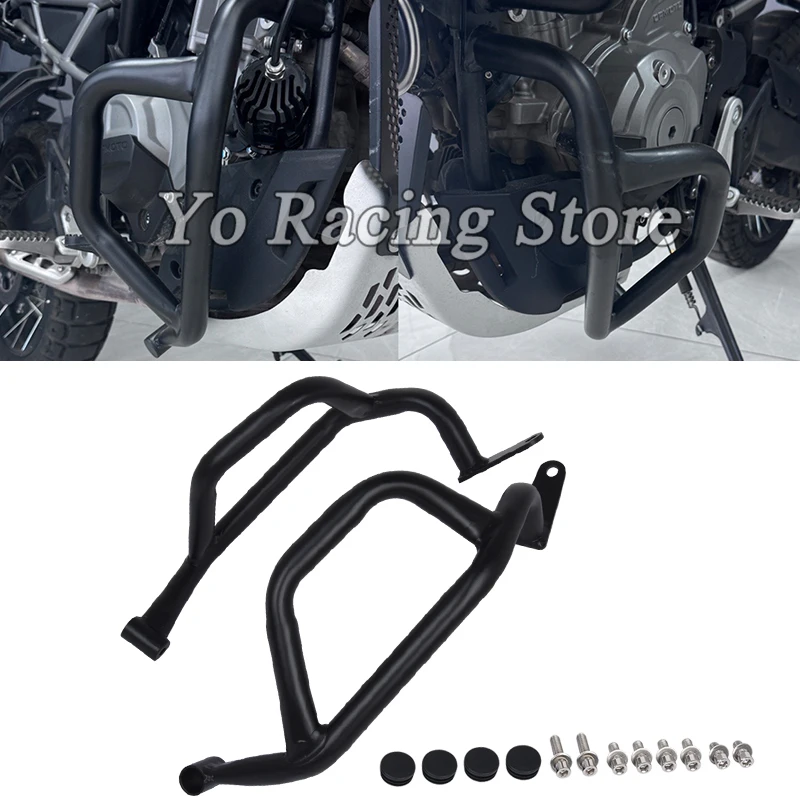 

For CFMOTO 450MT 450 MT Frame Bumper Anti-Crash Bar Anti-Fall Protection Kit Engine Protective Cover Motorcycle Lower guard bar