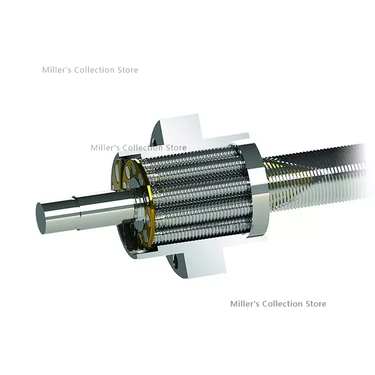 

Цилиндрическая фланцевая гайка, винт планетарной шестерни, роликовый винт 18 мм, 20 мм, 25 мм, 30 мм, 39 м, шариковый винт планетарного ролика