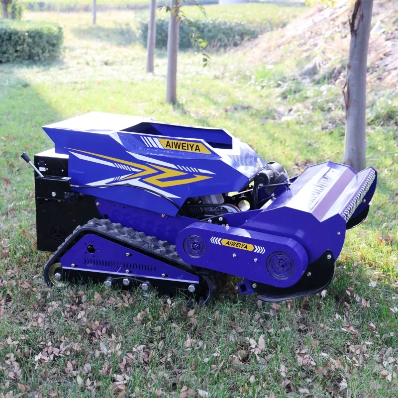 Customised Factory directly supplies 800mm zero turn tracked remote-controlled lawn mower