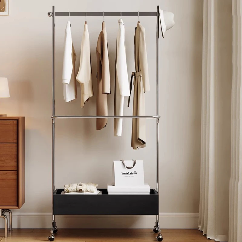 

Floor French Coat Racks Minimalist Vintage Bedroom Nordic Coat Racks Modern Living Room Tendedero Ropa Plegable Furniture