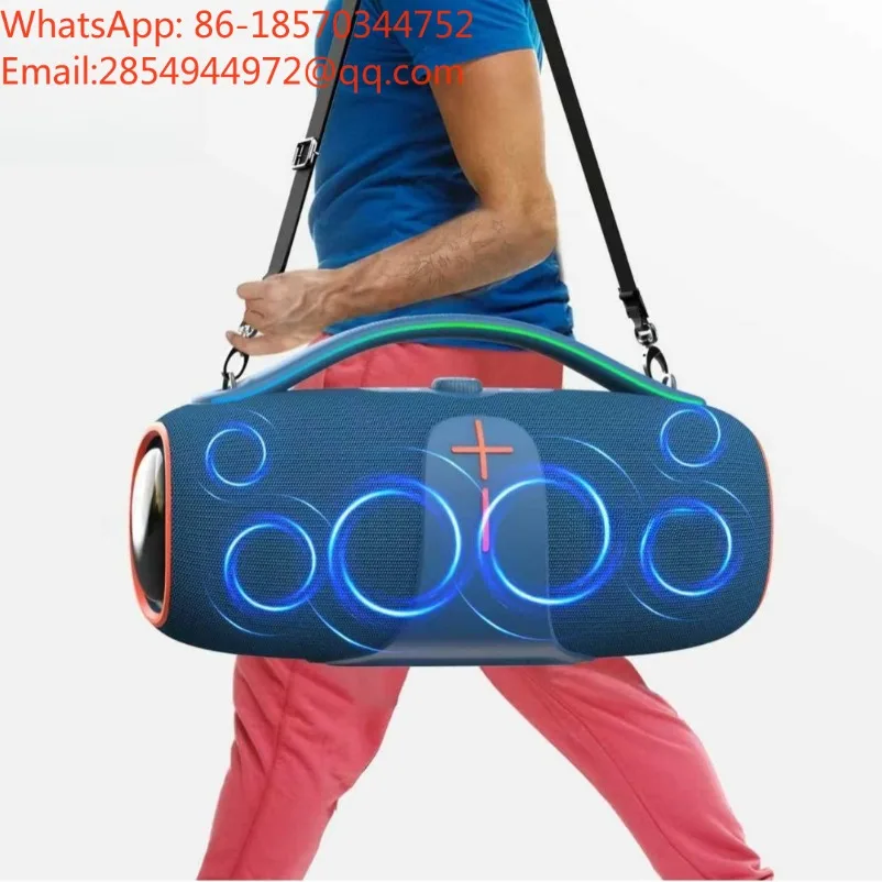 A85 Bluetooth Speaker Portable Outdoor Waterproof Subwoofer Audio 400W High Power
