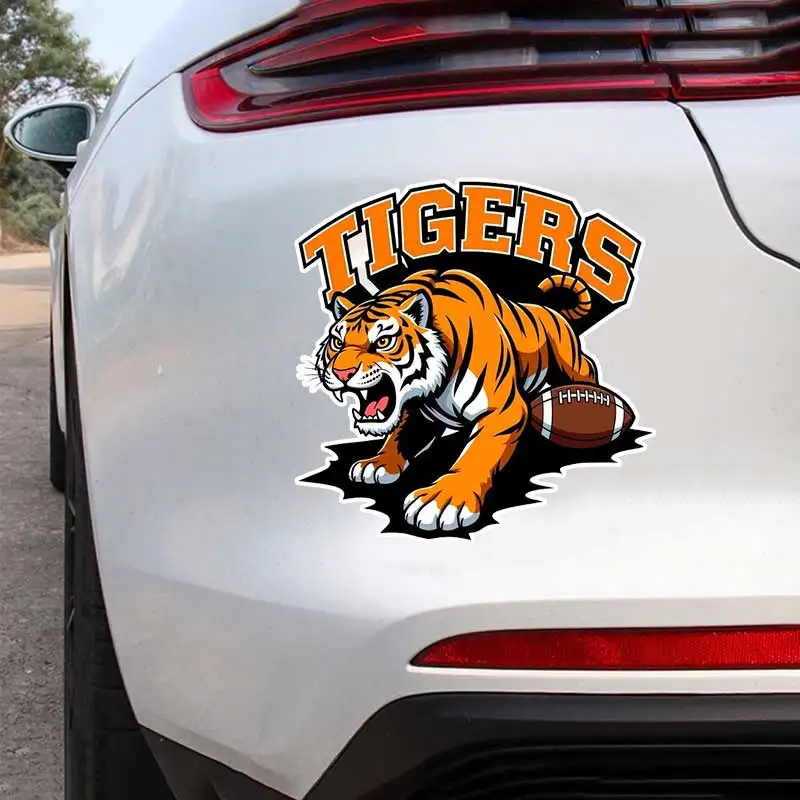 

Ferocious Tiger Car Sticker Vinyl Decal Waterproof Rear Window Motorcycle Camper Bumper Truck Laptop Decoration SH1641