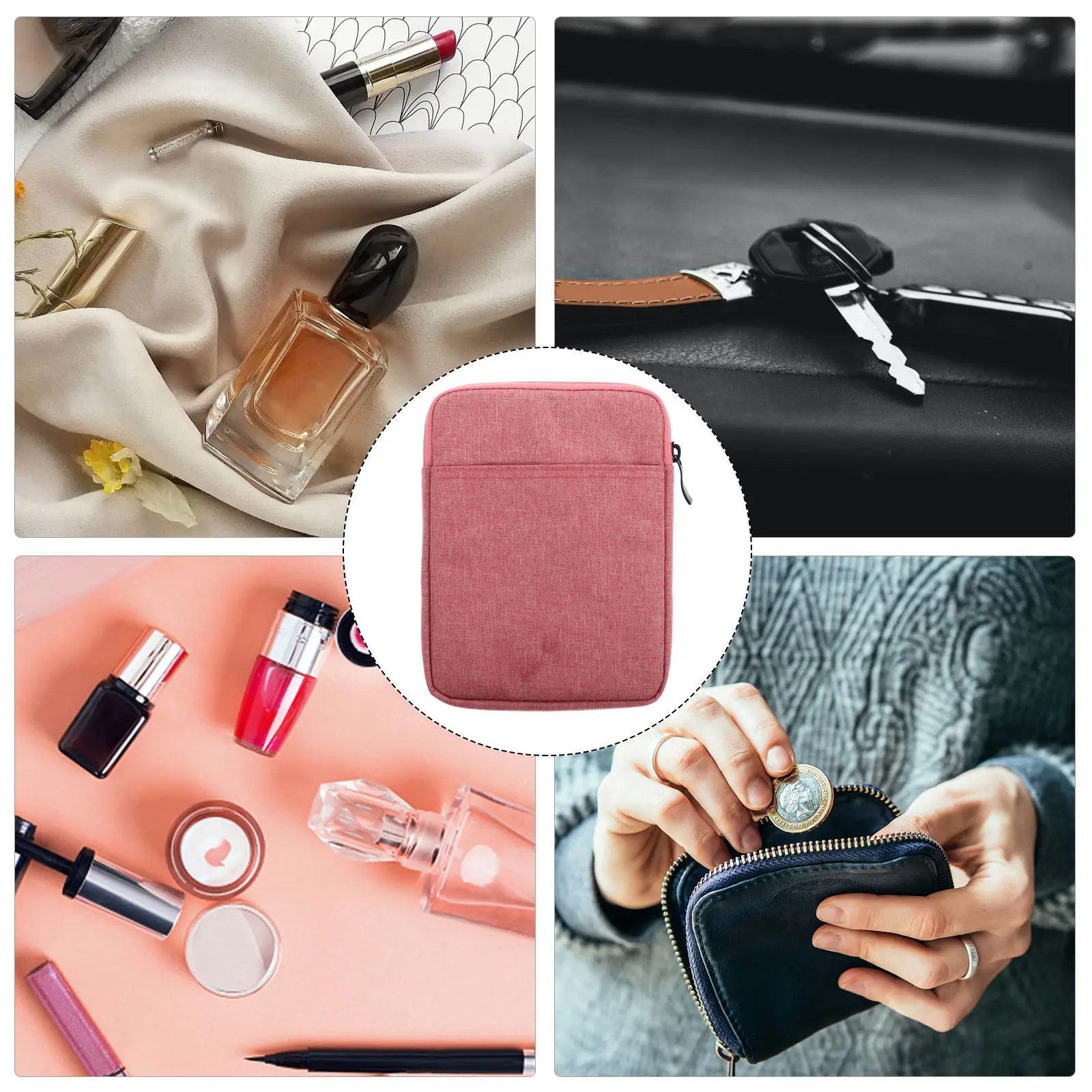 

1 шт. 6-дюймовый защитный чехол для электронной книги из прочного холщового материала с хлопковой подкладкой, защитный чехол от падений