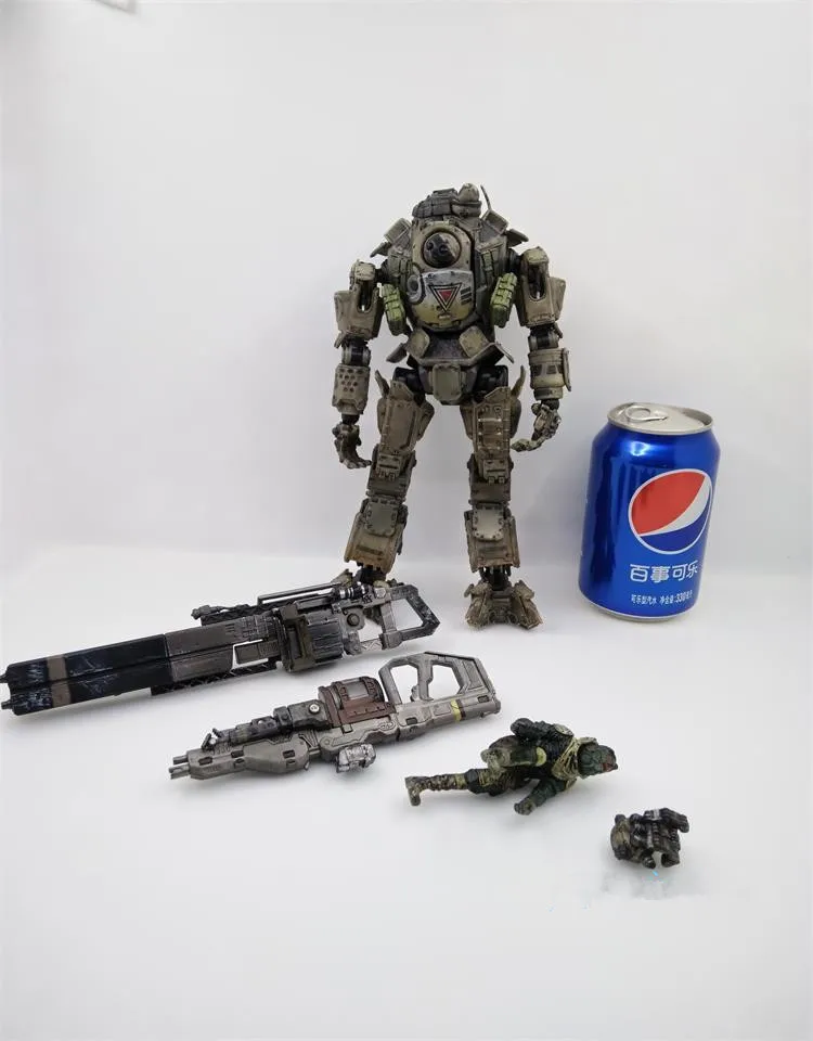 لعبة مجسم مجسم لشخصية الأكشن المفصلية على شكل أطلس Titanfall من PLAY ARTS لهدايا الكريسماس