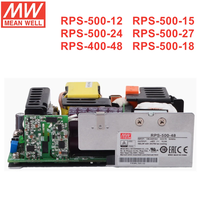 meio bem pcb tipo seguro verde fonte de alimentacao medica rps50012 rps 500 15 rps 50024 rps 500 27 rps 50036 rps 50048 01