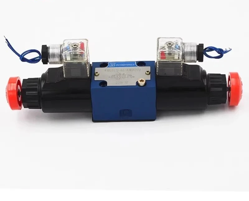Emergency button solenoid valve 4WE6LD-61/AW220V ammonia use Dalian iceberg smoke-cooled ice wheel Wuleng screw machine