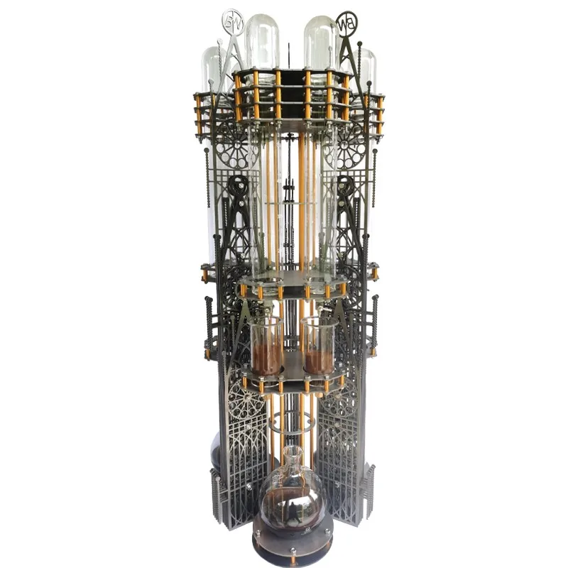 High-end Gothic Glass Ice Drop Coffee Pot Cold Brew Tea Cold Brew Pot Coffee Equipment Commercial Large Capacity