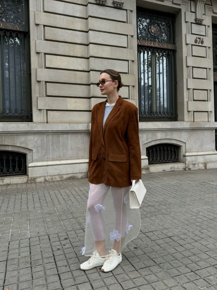 

Однотонная женская сексуальная длинная юбка из тюля с цветочным принтом, шикарная прозрачная юбка с высокой талией, свободная сетчатая нижняя часть, женские модные вечерние клубные уличные юбки