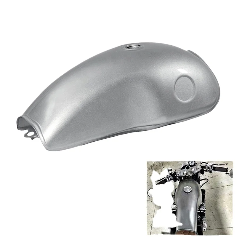 Gray Custom Fuel Tank For CG125 Motorcycle Parts Model New Condition