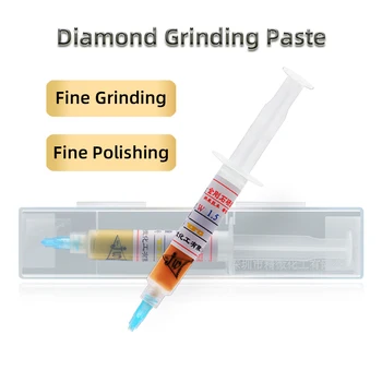 Diamond Polishing Lapping Pastes Compound Syringes For Jewelry Jade Metal Mold Mirror Polishing Paste Abrasive Tools W0.5-W40