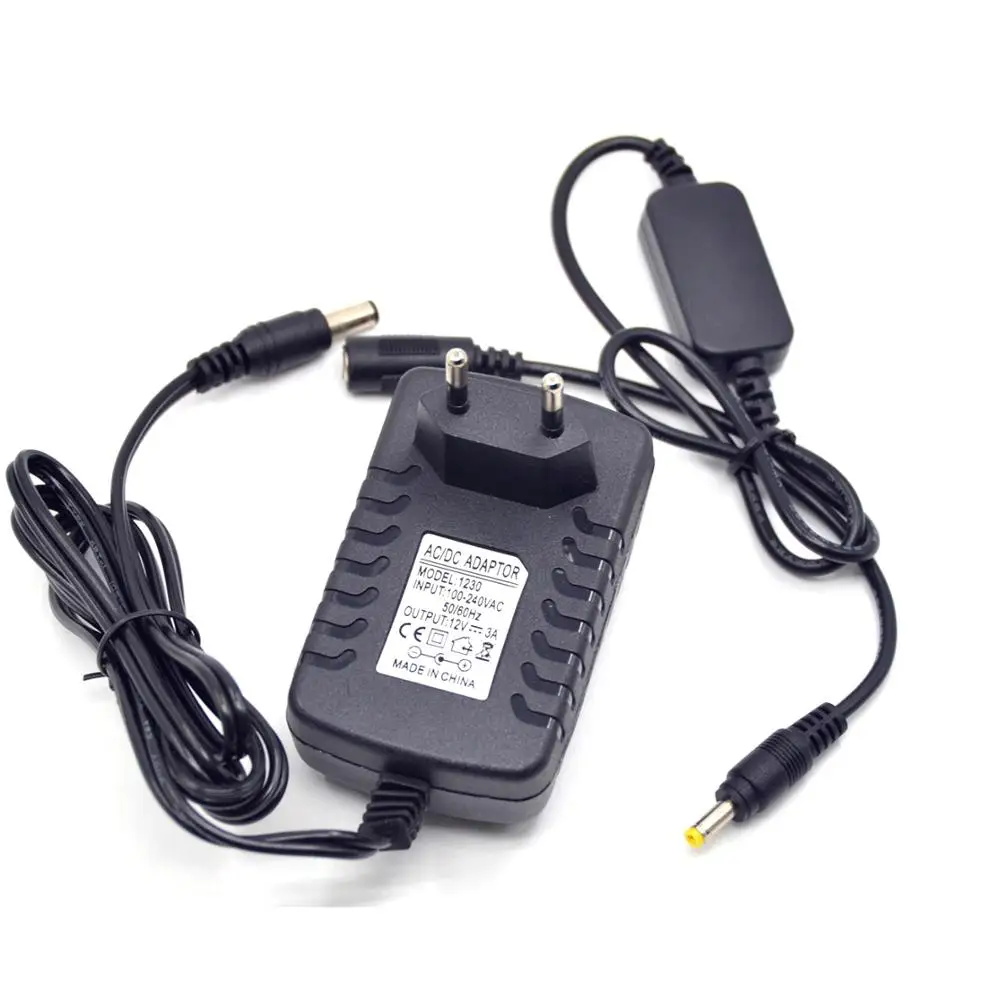12V-24V Input Charger Kit For Panasonic DCC6 DCC8 DCC9 DCC11 DCC12 DCC15 DCC16 Coupler DMW-BLC12 BLE9 BLF19 BLH7 Dummy Battery