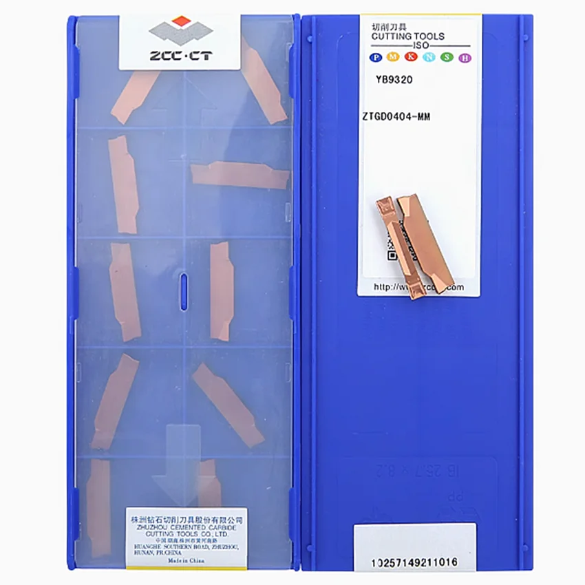 

ZTGD0404-MM YB9320/ZTGD0404-MM YBG105/ZTGD0404-MM YBG205 ZTGD0404-MM ZCC.CT CNC blade carbide inserts turning tools 10pcs/box