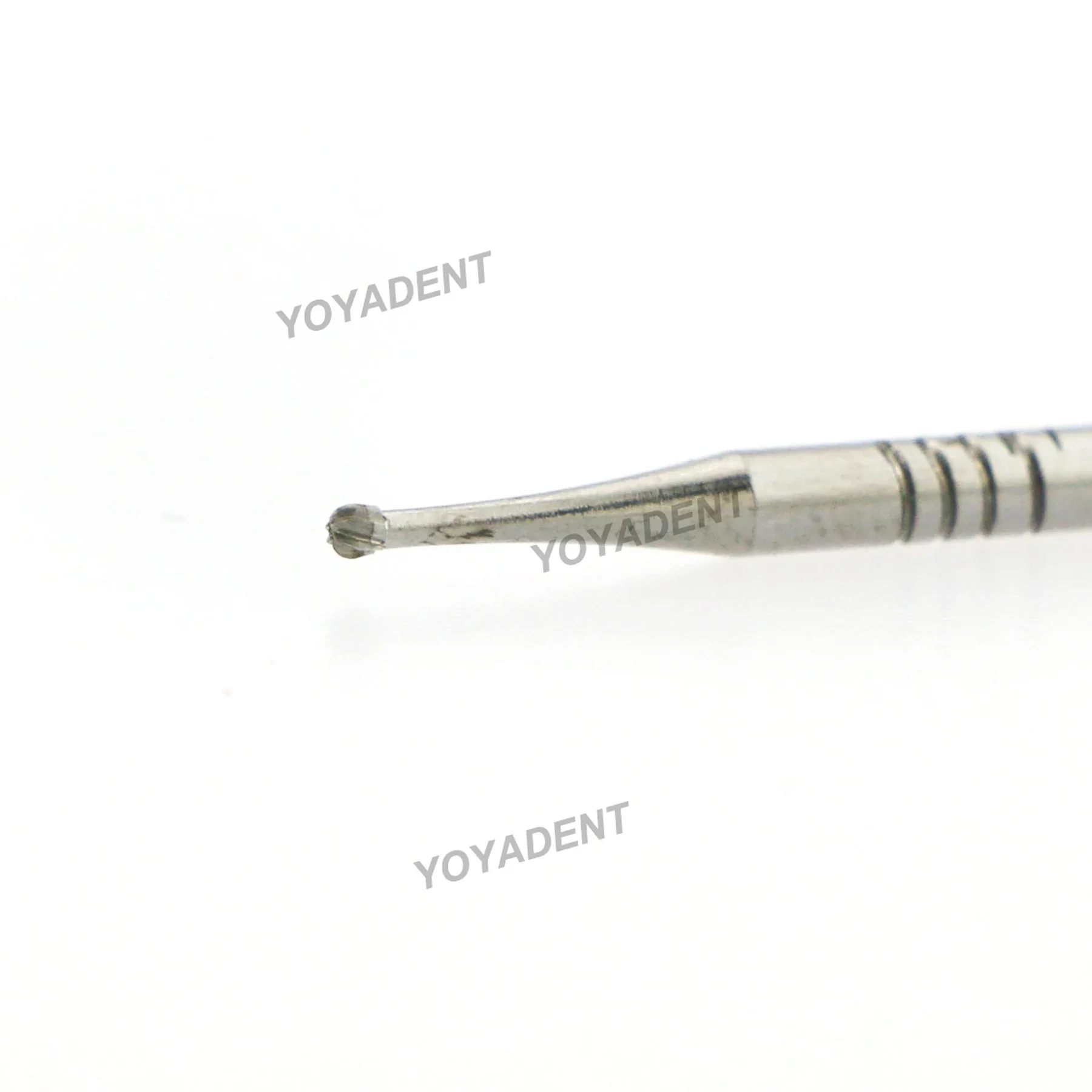 WAVE Dental Tungsten Carbide Bur Round Ball Head Strawberry Dentistry Drill For Straight Nose Cone Handpiece