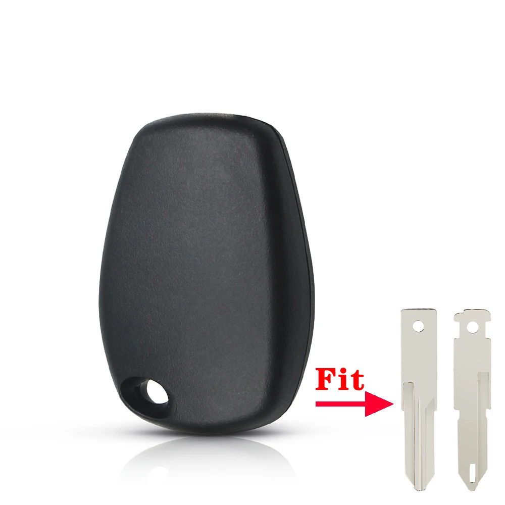 Dandkey Remote Auto Car Key Case Replacement Key Case Cover For Renault Logan No Button Remote Key Shell Fob VAC102/NE73 Blade