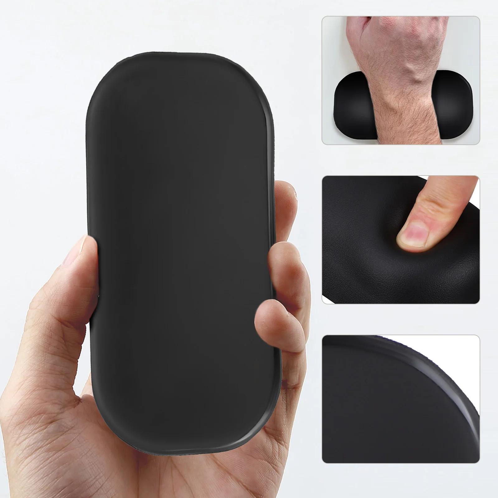 

2Pcs Computer Wrist Rests Ergonomic Mouse Pad Companion Lightweight Portable Support for Daily Office Tasks Mouse Wrist Rest