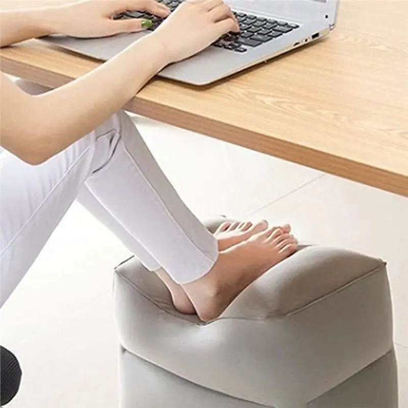 Superior-Airplane, High-Speed Rail, And Inflatable Foot Mats, Three-Layer Adjustable Stool Cushions