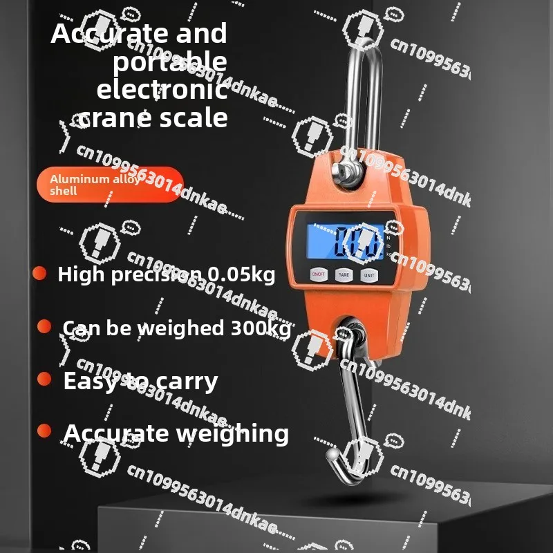 

Точные портативные электронные крановые весы 300 кг, промышленные крановые весы для взвешивания, коммерческие, маленькие