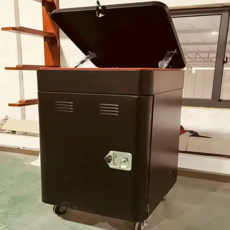 carriage saddle box, steel riding storage box