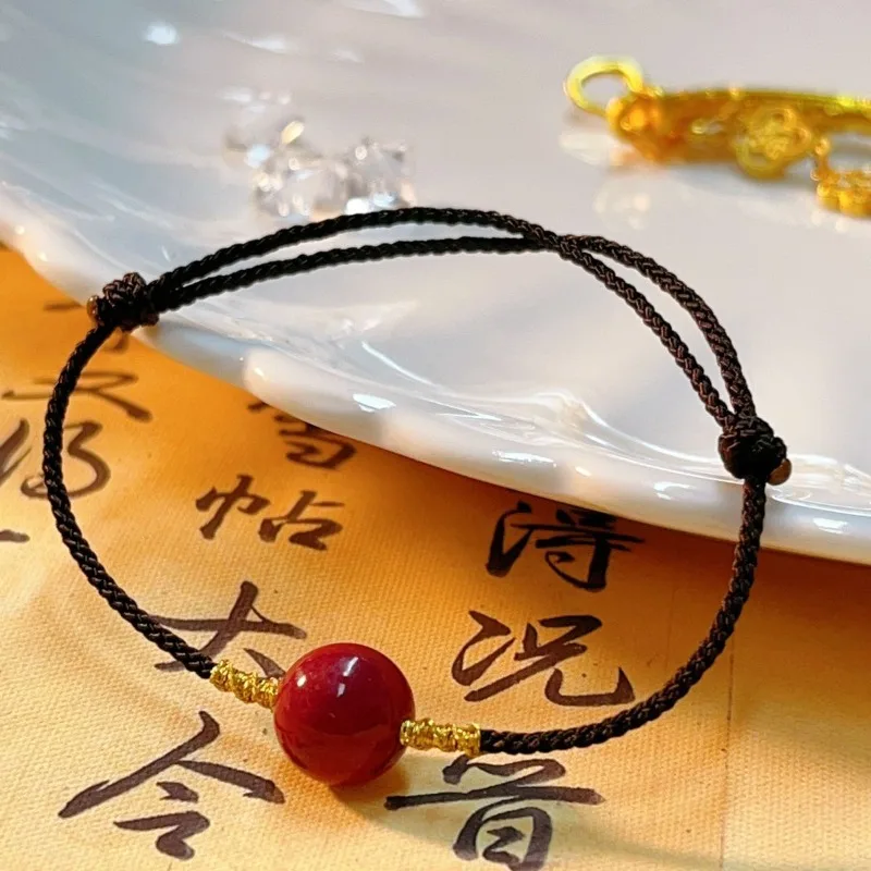 سوار الزنجفر الخام الطبيعي الجديد، مجوهرات كلاسيكية وعصرية وبسيطة ومتعددة الاستخدامات #2