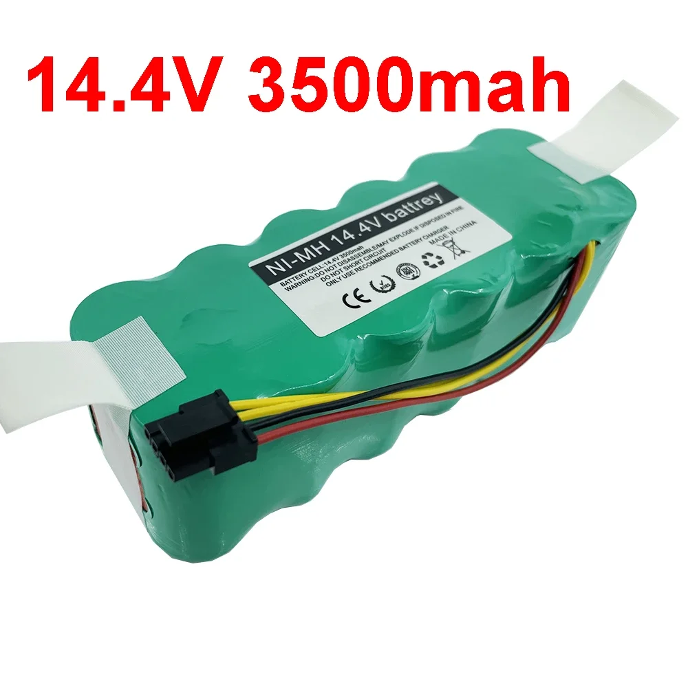 

Battery For Ecovacs CR120 Dibea Panda X500 X580 Kk8 Haier Sweeping Robot 14.4V 3500mAh NI-MH Rechargeable Vacuum Cleaner Battery