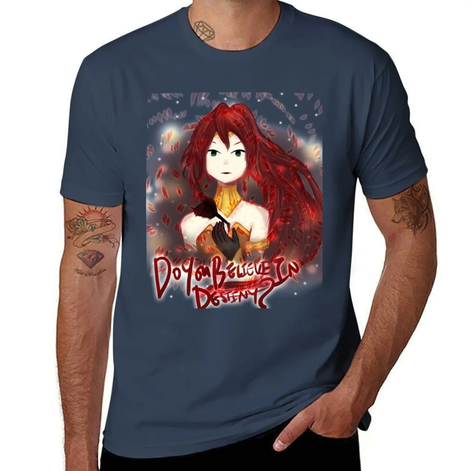

destiny Do in you - Pyrrha Nikos believe T-Shirt Classic Print Short Sleeve Shirt