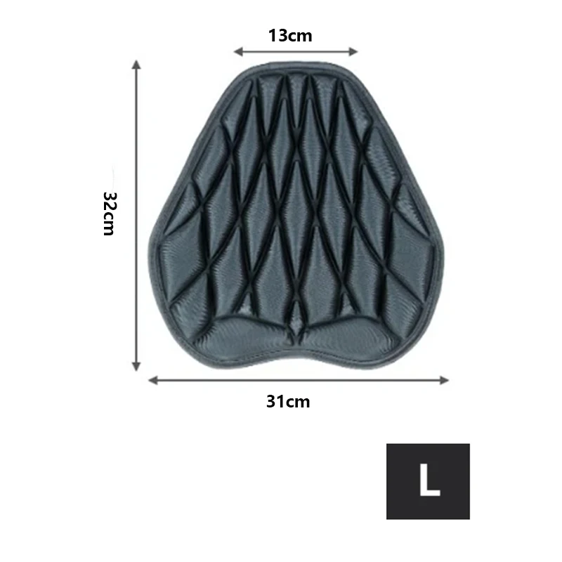 Motorcycle Seat Cushion Sun Protection Heat Insulation Breathable EVA Waterproof Shock-absorbing Universal Seat Cushion Cover