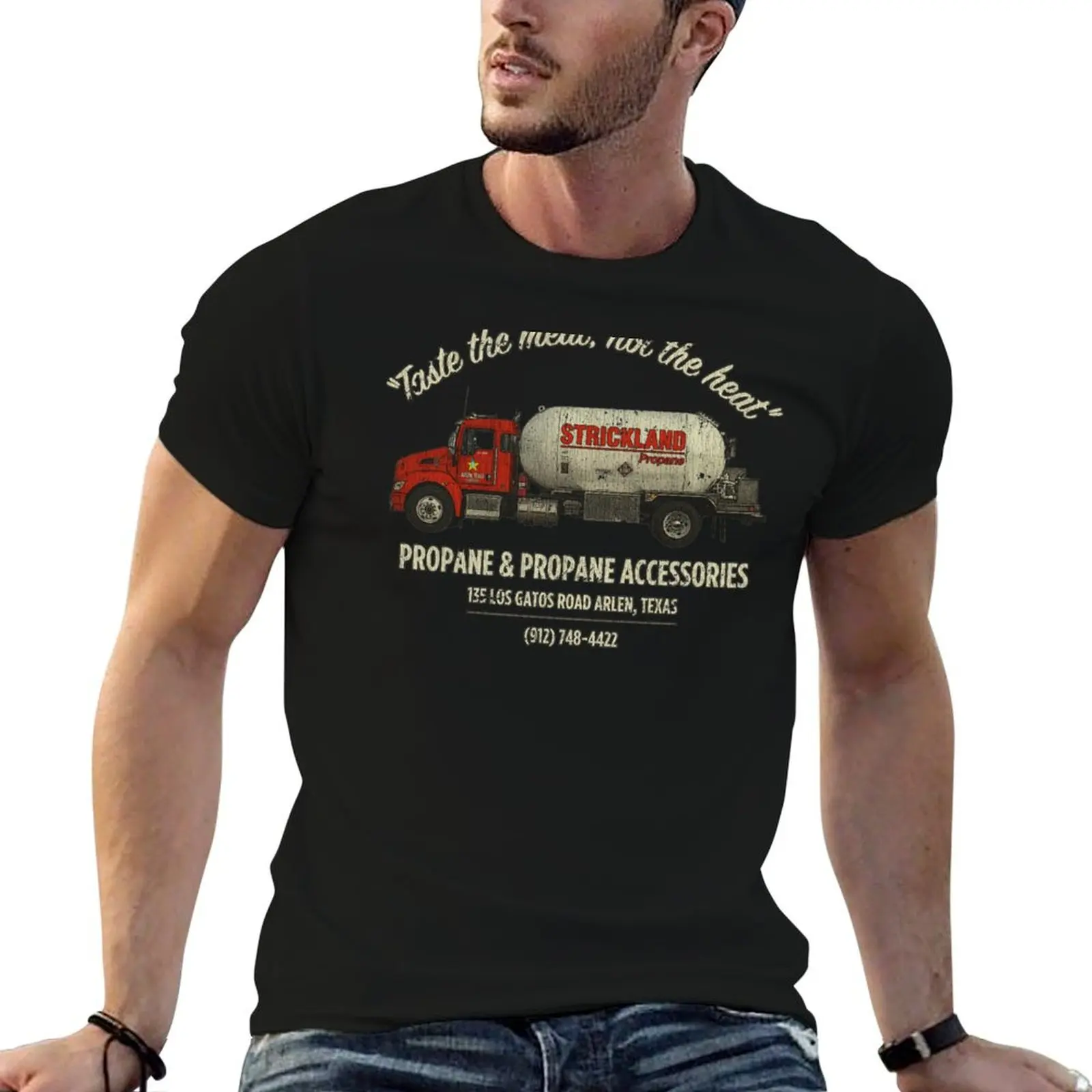 

Strickland Propane Delivers T-Shirt funny t shirts dark humor man t shirt designer t shirts with prints T-Shirt