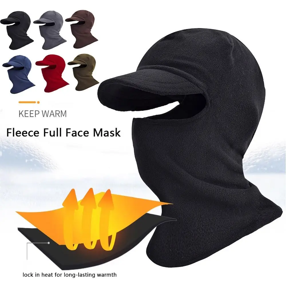 

WRELS Winter Warm Outdoor Riding Full Face Mask Covers Cycling Skiing Warm Windproof Cover Hat Thickened Light Weight Riding Ski