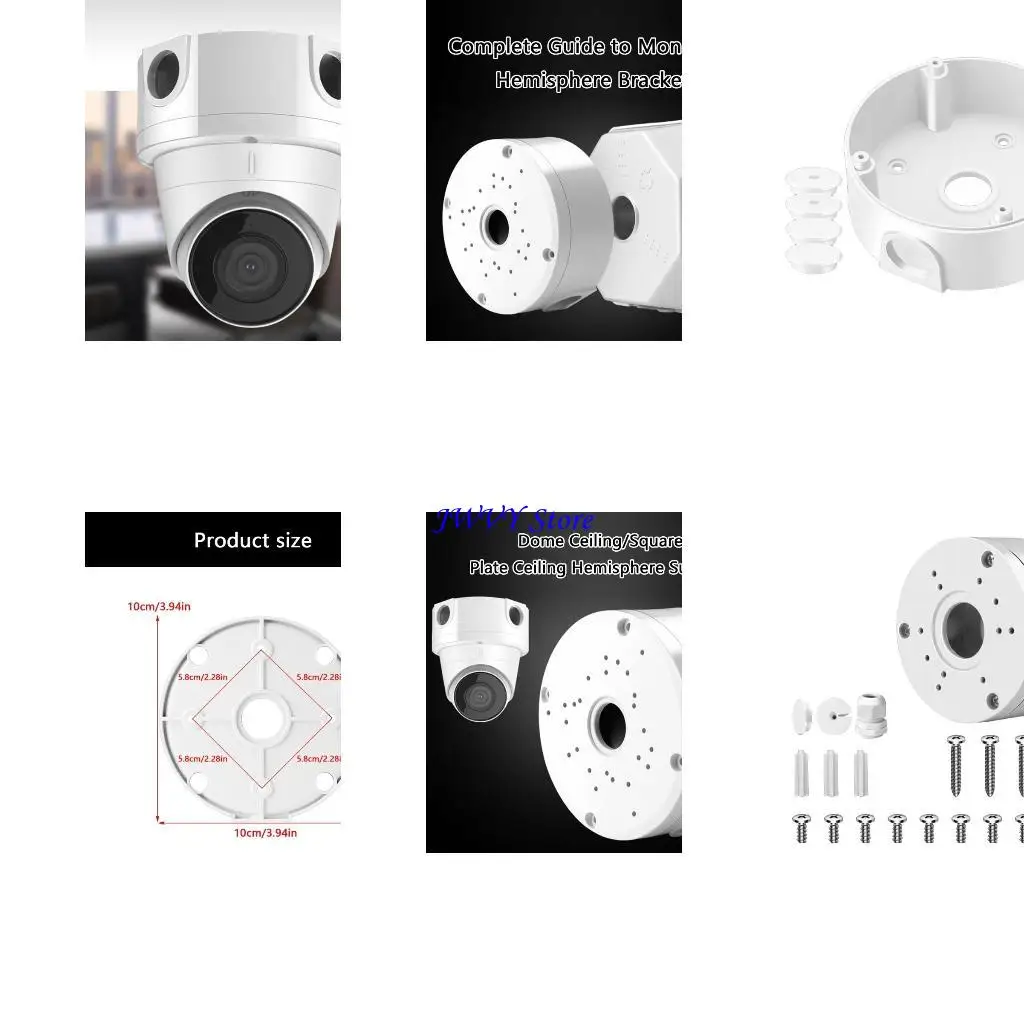 

573a Easy Установка камера Camera Box для купольных камер.