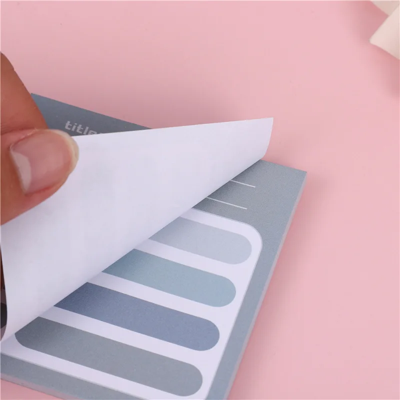 Memo Pad Learning Sticky  Functional Notes Message Strong Student Mark Instruction Stickers Mini Office  School Supplies Lovely