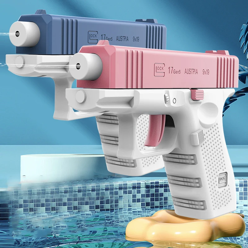 Volautomatisch Continu Schieten Waterpistool Niet-Elektrisch Pistool Speelgoed Zomer Strand Buiten Plezier Spelen Waterspeelgoed Kinderen Volwassenen Geschenken