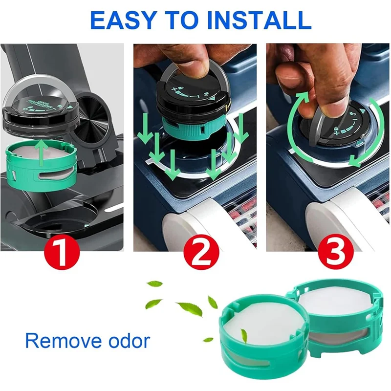 ABRB-filtro de cepillo de rodillo para Shark Stratos, palo con cable HZ3002/HZ3000/HZ3002C, accesorio de vacío, cartucho neutralizador de olores