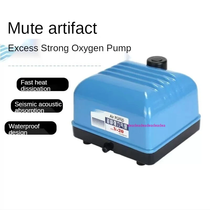 

220V V10V/20V/30/v60 Oxygen Pump, Fish Tank, Fish Pond, High-Power, Powerful, Silent, Waterproof Oxygen Pump, Oxygenator