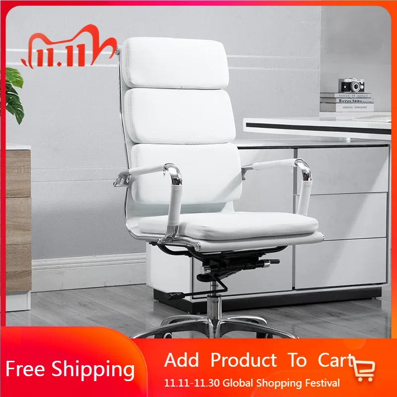

Arm Modern Office Chair Lightweight Wheels Backrest Relaxing Office Chair Computer Executive Throne Silla Oficina Home Furniture