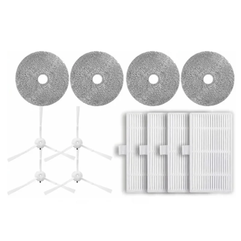 Piezas de recambio de aspiradora M04K, accesorios para Xiaomi Lydsto W2, repuestos, filtros de Cepillo Lateral, fregona, accesorios de trapo