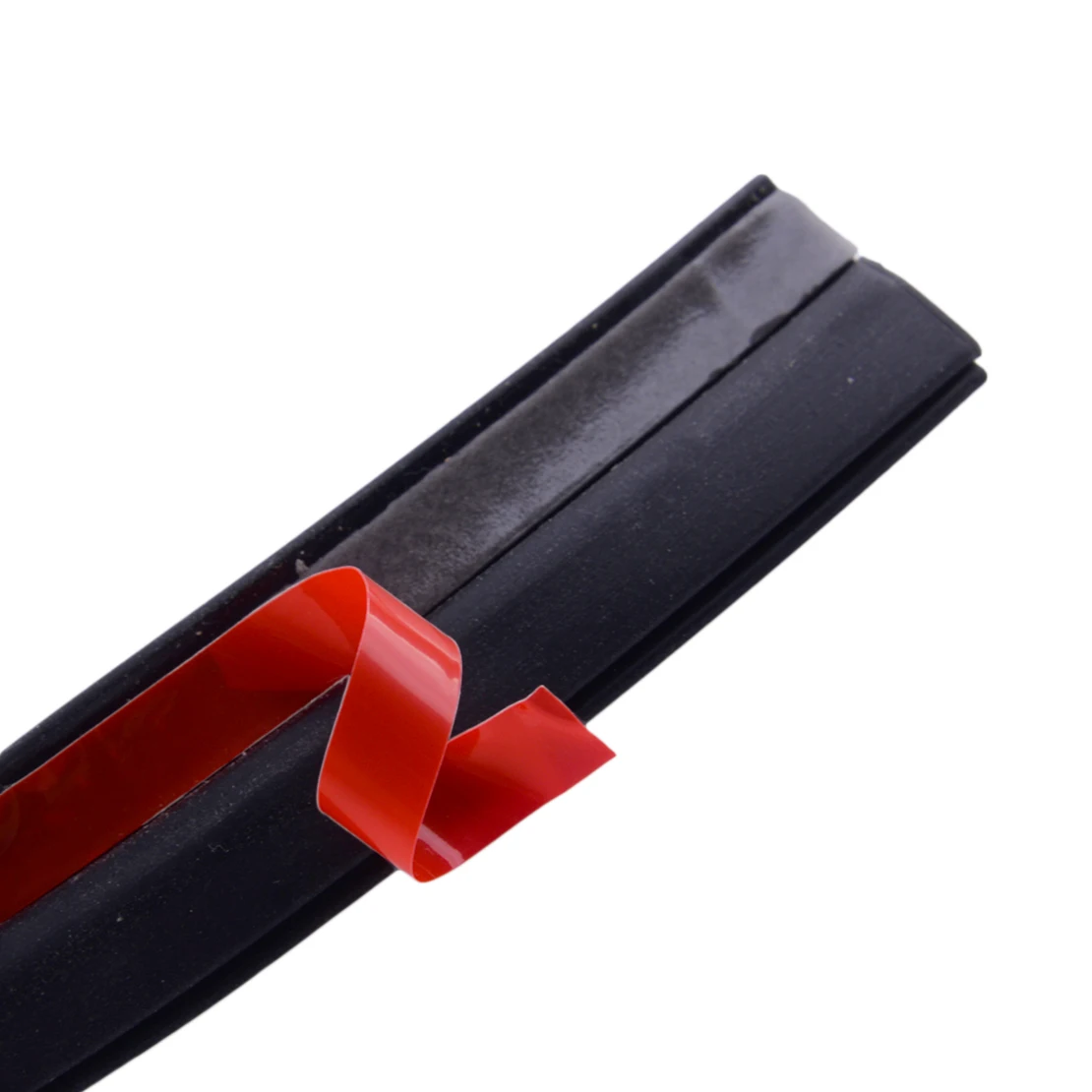 

2pcs 2M x 18mm T-Shape Universal Car Front Windshield Edge Seal Strip Guard Trim Protector Black Rubber